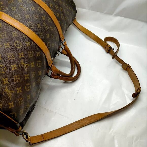 Louis Vuitton Keepall 55 Bandouliere Duffell Travel Bag FC891 - Picture 5 of 8